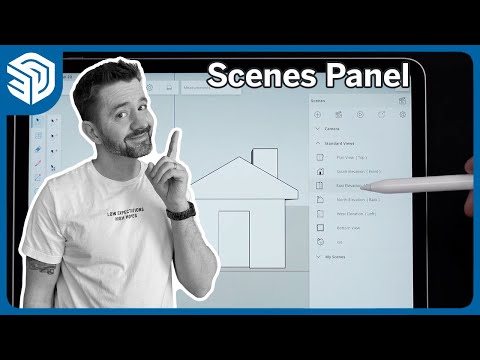 Scenes Panel  - SketchUp for iPad