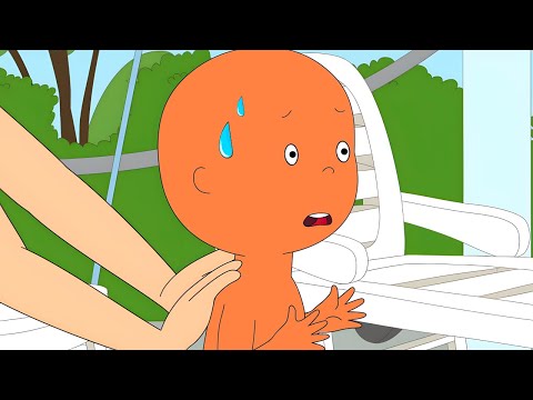 Sunburn | Caillou Cartoon