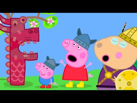 Peppa Pig Learns About Viking History and Culture 🐷 🛡 Peppa Pig