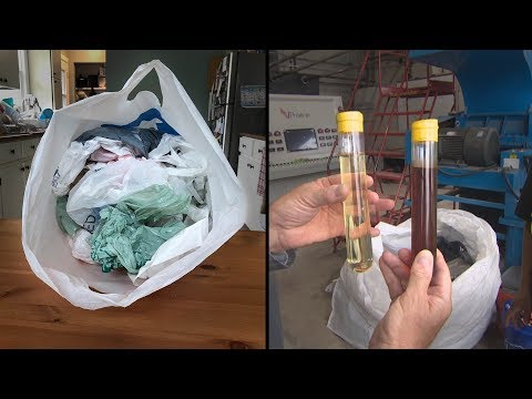 New technology turning plastic into fuel