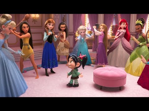 Vanellope meets Disney Princesses | Wreck-It Ralph 2: Ralph Breaks the Internet  | Animated Stories