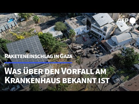 Krankenhaus in Gaza: Was &uuml;ber den Raketeneinschlag bekannt ist | AFP