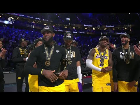 LeBron James wins In-Season Tournament MVP 🏆 | NBA on ESPN