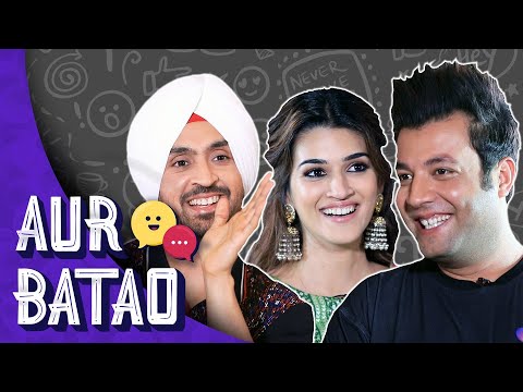 ARJUN PATIALA INTERVIEW || Diljit, Kriti, Varun Sharma reveal who falls in &amp; out of love quickest