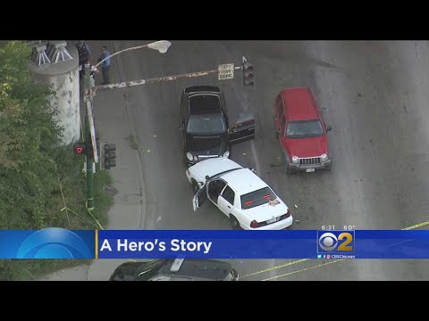 Good Samaritan Helps Cicero Cop During Shooting