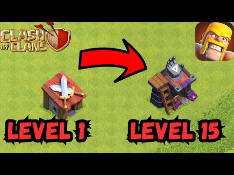 🏹 Upgraded BARRACKS from Level 1 to 15! 💪 Building an Unstoppable Army in Clash of Clans!