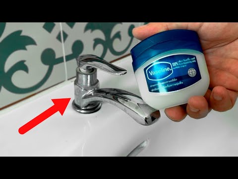 Put Vaseline on the sink! You'll never want to use it the old-fashioned way again