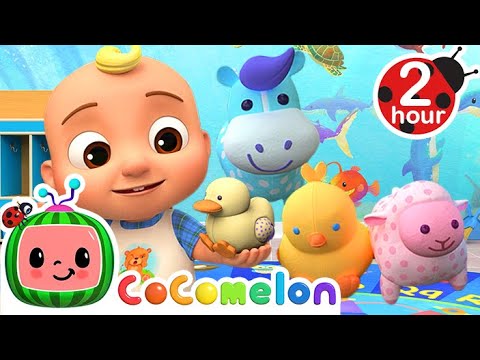 JJ's Stuffed Animal Old MacDonald! | CoComelon Kids Songs &amp; Nursery Rhymes