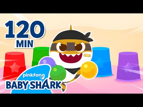 🎨Thief Baby Shark Stole the Colors! | +Compilation | Baby Shark Best Episodes | Baby Shark Official