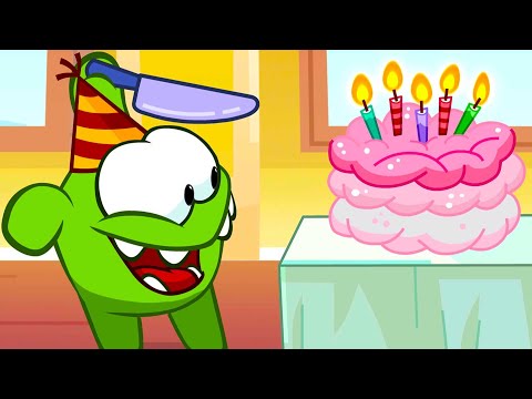 Om Nom Hik&acirc;yeleri 🥳 Super Noms 🧁 Om Nom Cafe: Mutlu g&uuml;n 🎈🥳 Derleme ⭐ Super Toons TV Animasyon