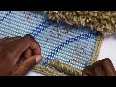 FAST AND EASY WAY TO MAKE SHAGGY RUG/MATS AT HOME|| DIY SHAGGY RUG.