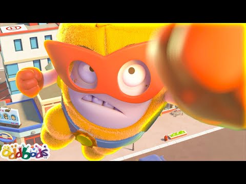 Not The Hero We Need, But The Bod We Deserve | Oddbods - Food Adventures | Cartoons for Kids