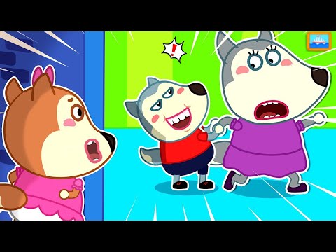 Baby Wolf, Don't Tease Mommy Wolf Anymore! | Cartoons for Kids | 