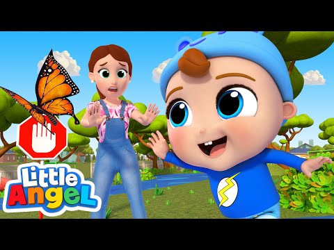 Play Safe Song | Little Angel Kids Songs &amp;amp; Nursery Rhymes