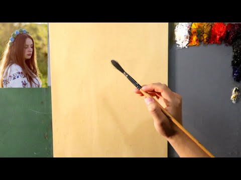 Starting a New PORTRAIT painting LIVE! | Virtual Painting Session