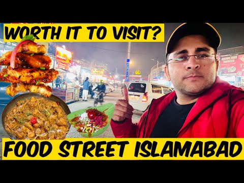 Food street Islamabad aisi chezen b hoti hain?Baloch vlogger