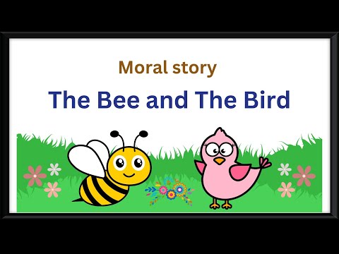 Bedtime stories| The Bee And The Bird| Story In English |Read Aloud Books|kids Videos| Moral Stories