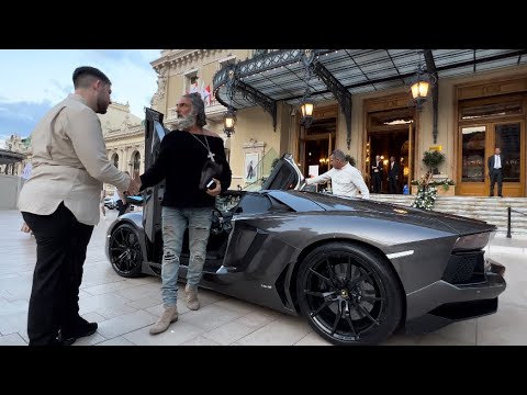 Wealthy Millionaire ZEUS Arriving &amp; Leaving Monaco Casino Square Car Spotting 