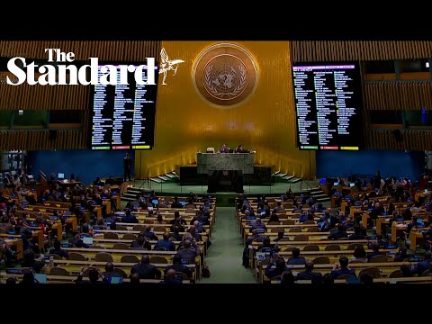 UN General Assembly votes overwhelmingly to demand a humanitarian ceasefire in Gaza