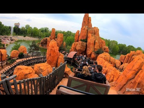 Paris - Big Thunder Mountain Coaster Ride - Disneyland Paris