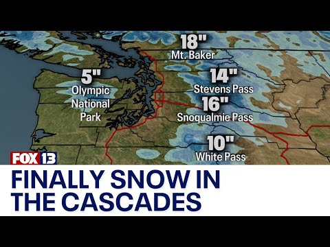 Seattle area weather forecast: Heavy mountain snow ahead for Western Washington