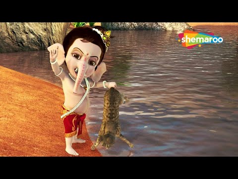 देखिये बाल गणेश और बिल्ली की कहानी | Bal Ganesh &amp; Billi Story | 3D Story