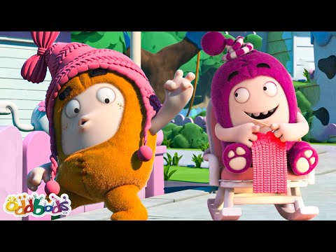 Newt Kindly Knits a Perfect Present... 🧶🎁 | BEST OF NEWT 💗 | ODDBODS | Funny Cartoons for Kids