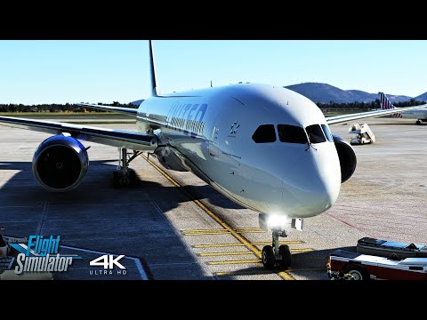 A Real Simulation | United Airlines 787-10 | Newark, New Jersey ✈ Athens, Greece | A MSFS Experience