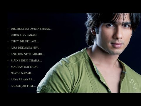 Shahid Kapoor old Romantic &hearts;️ songs jukebox