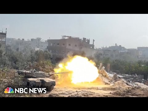 Israeli military video shows ground campaign inside Gaza