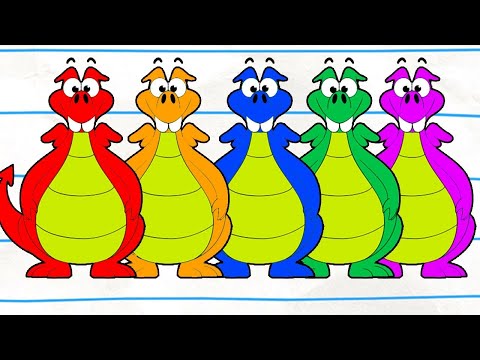 Magic Colours! | Boy &amp; Dragon | Cartoons for Kids | WildBrain Kids