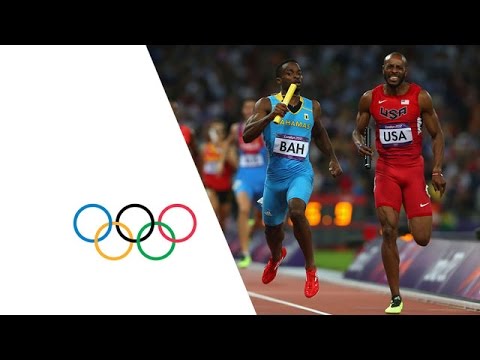 Bahamas Win Men's 4 x 400m Relay Gold - London 2012 Olympics