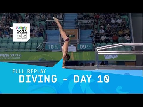 Diving - Day 10 Men's 10m platform Final | Full Replay | Nanjing 2014 Youth Olympic Games