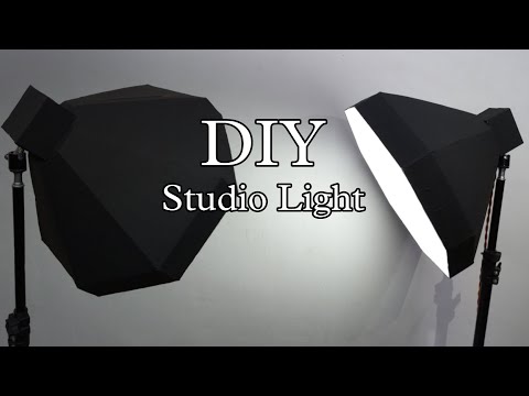 DIY Studio Light | Homemade  Octa Softbox Light Under ₹150 NOW!