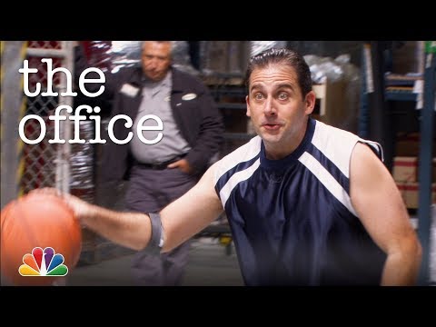 Dunder Mifflin Plays Basketball - The Office