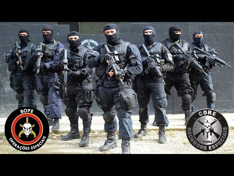 BOPE &amp; CORE RJ - Brazilian Special Forces