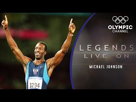 What is Athletics Icon Michael Johnson Doing Now? | Legends Live On