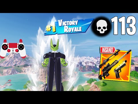 113 Elimination Solo Vs Squads Gameplay Wins (NEW Fortnite Chapter 5 PS4 Controller)