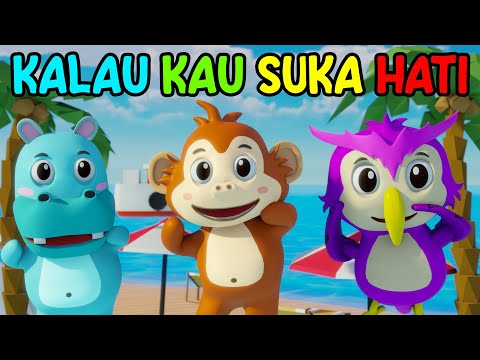 Kalau Kau suka hati tepuk tangan ❤️ Lagu Anak Indonesia Balita