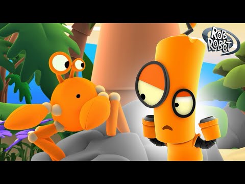 Orbit's Being Crabby! | Rob The Robot | Preschool Learning