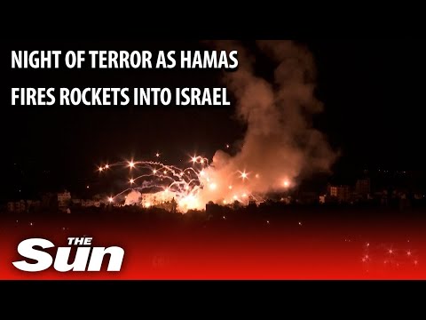 Night of terror: Hamas 'fires 150 rockets' toward Tel Aviv, Israel