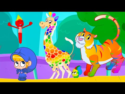 Morphle The Magic Paintbrush | Learn Colors | Kids Cartoons |Mila and Morphle