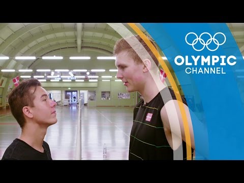 Viktor Axelsen bedazzles PWG Freestyle with his badminton matrix workout | Hitting the Wall