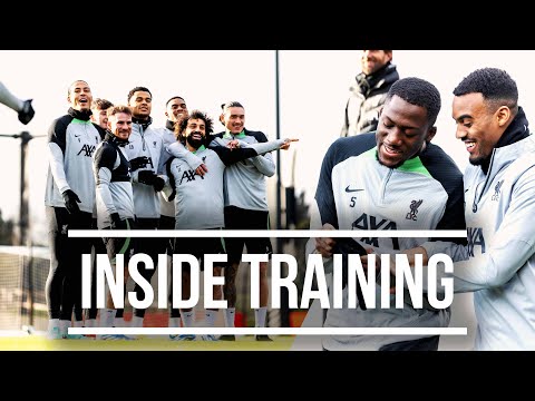 Boss Goals, Big Saves &amp; Forfeits! | Inside Training | Liverpool FC