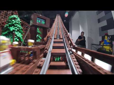 Worlds Largest LEGO Roller Coaster still running 3 years in