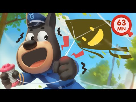 Watch out for Kite Strings 🪁| Kids Play Safe | Cartoons for Kids | Sheriff Labrador