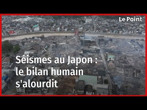 S&eacute;ismes au Japon : le bilan s'alourdit