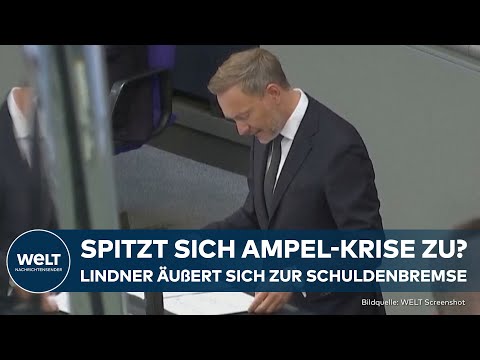 AMPEL IN KRISE: Loch im Haushalt! Christian Lindner hat Prognose f&uuml;r Schuldenbremse in 2024