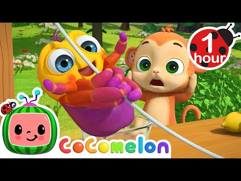 Itsy Bitsy Spider (Baby Animal Stories for kids) | Cocomelon Animal Time Nursery Rhymes