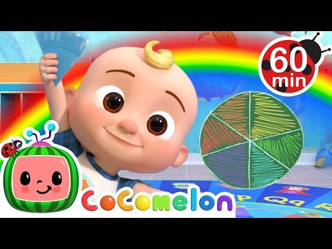 Learning Colors with JJ! | Kids Cartoon Show | Toddler Songs | Healthy Habits for kids